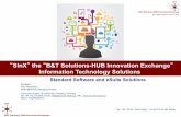 SInX the B&T Solutions-HUB Innovation Exchange Information ...