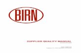 Supplier Quality Manual - Masterpiece