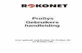 ProSys Gebruikers handleiding