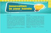Innovation in your hands
