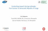 Conducting research during outbreaks: from Guinea to ...