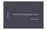 System Monitoring mit strace - VI4IO
