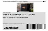PELLETKACHEL AIKE Comfort air - 2016
