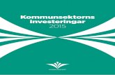 Kommunsektorns investeringar 2015 - Kommuninvest