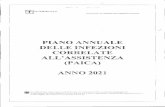 PIANO ANNUALE DELLE INFEZIONI CORRELATE ALL'ASSISTENZA ...