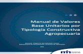 Manual de Valores Base Unitarios por Tipología ...