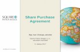 Share Purchase Agreement - Squire Patton Boggs