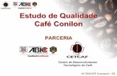 Estudo de Qualidade Café Conilon