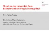 Physik an der Universität Bern Bachelorstudium Physik im ...