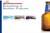 Rapport sur la durabilité 2012 Brewing a Better Future