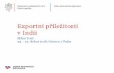 Exportní příležitosti v Indii