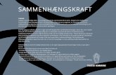 SAMMENHÆNGSKRAFT - Thisted