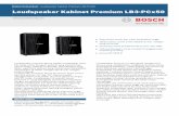 Loudspeaker Kabinet Premium LB3-PCx50