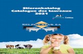 Stierenkatalog Catalogue des taureaux 2021