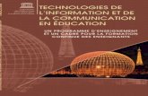 Technologies de l'information et de la communication en ©ducation