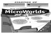 MicroWorlds quick start notes