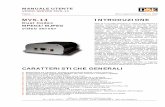 BUL-25 manuale utente MVS-14 - DSE TELECAMERE TORINO