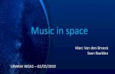 Music in space - Urania