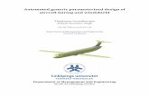 Automated generic parameterized design of aircraft fairing and