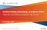 Content Display Advertising: le tendenze future