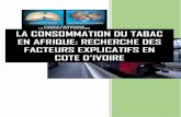 LA CONSOMMATION DU TABAC EN AFRIQUE: RECHERCHE DES ...