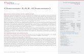 Chacomer S.A.E. (Chacomer) Informe Integral Calificaciones