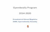 Gyerekesély Program 2014-2020