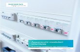 Apparecchi modulari SENTRON - Siemens