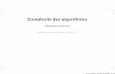 Complexité des algorithmes - dil.univ-mrs.fr