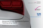 Advanced Driver Assistance System Testing Using OptiX - GPU
