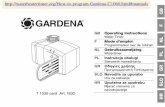 Gardena T1030 card -