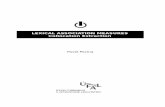LEXICAL ASSOCIATION MEASURES Collocation Extraction