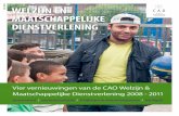 Brochure CAO Welzijn en MD - CNV Publieke Zaak