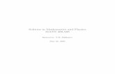 Solitons in Mathematics and Physics MATH 488-588
