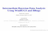 Intermediate Bayesian Data Analysis Using WinBUGS and BRugs