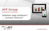 AFF Group driving mobile business