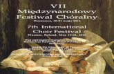 VII Międzynarodowy Festiwal Chóralny