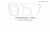 APPROACH Brugervejledning Z80 - Garmin