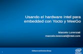 Usando el hardware Intel para embedded con Yocto y MeeGo - SASE