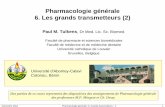 Pharmacologie générale 6. Les grands transmetteurs (2)
