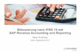 Bilanzierung nach IFRS 15 mit SAP Revenue Accounting ...