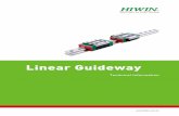 Linear Guideway Catalog (PDF) - Hiwin