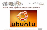 Ubuntu Feisty Fawn 7.04, lo ltimo de Canonical