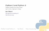 Python 2 and Python 3 -