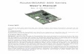 RouterBOARD 600 Series - MikroTik