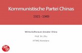 Kommunistische Partei Chinas - HTWG Konstanz