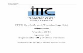 ITTC Symbols and Terminology List Alphabetic Version 2011 ...