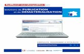 PUBLICATION et de DEMATERIALISATION - March©s publics et