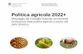 Politica agricola 2022+ - BLW