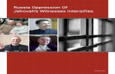 Russia Oppression Of Jehovah’s Witnesses Intensifies